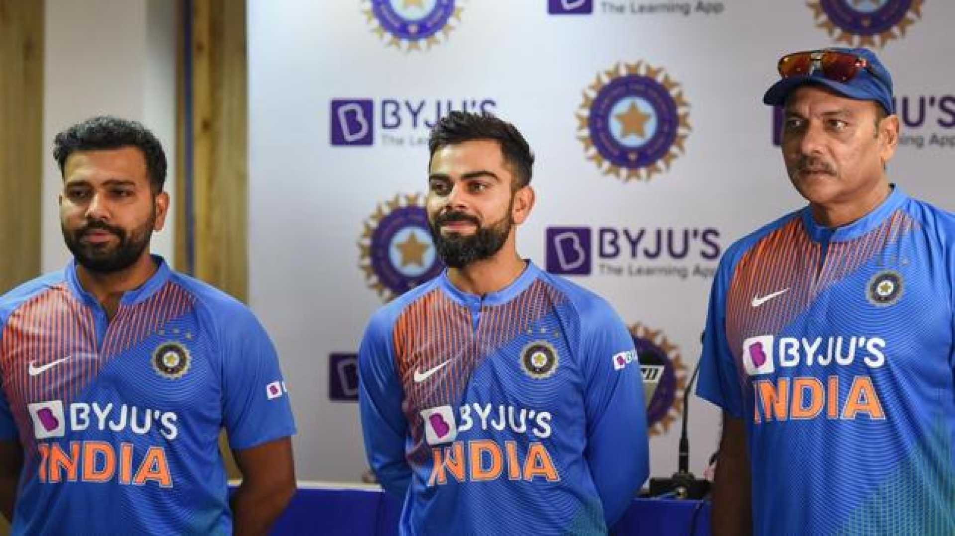 Ravi Shastri Virat Kohli Rohit Sharma Cricket