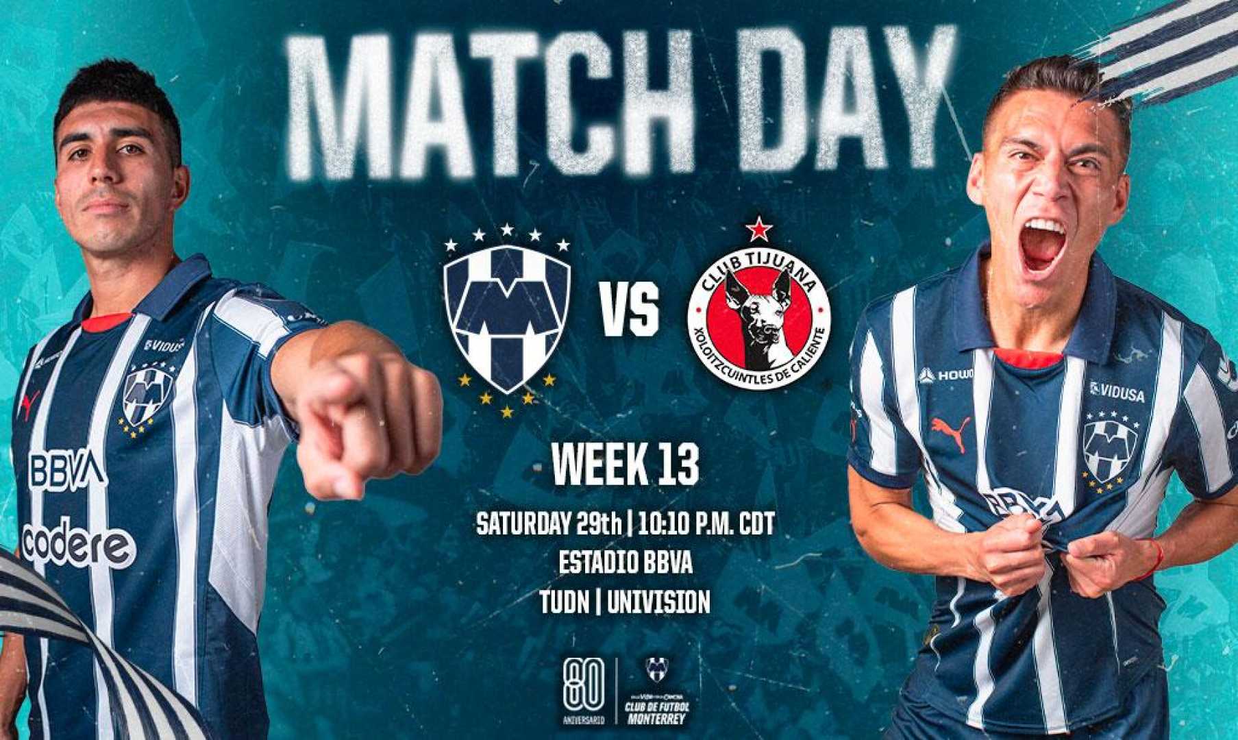 Rayados Monterrey Football Match