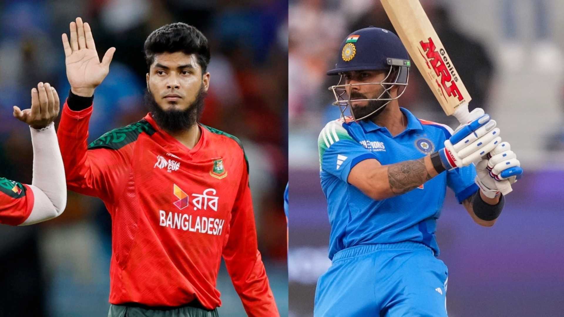 Rishad Hossain Virat Kohli Cricket