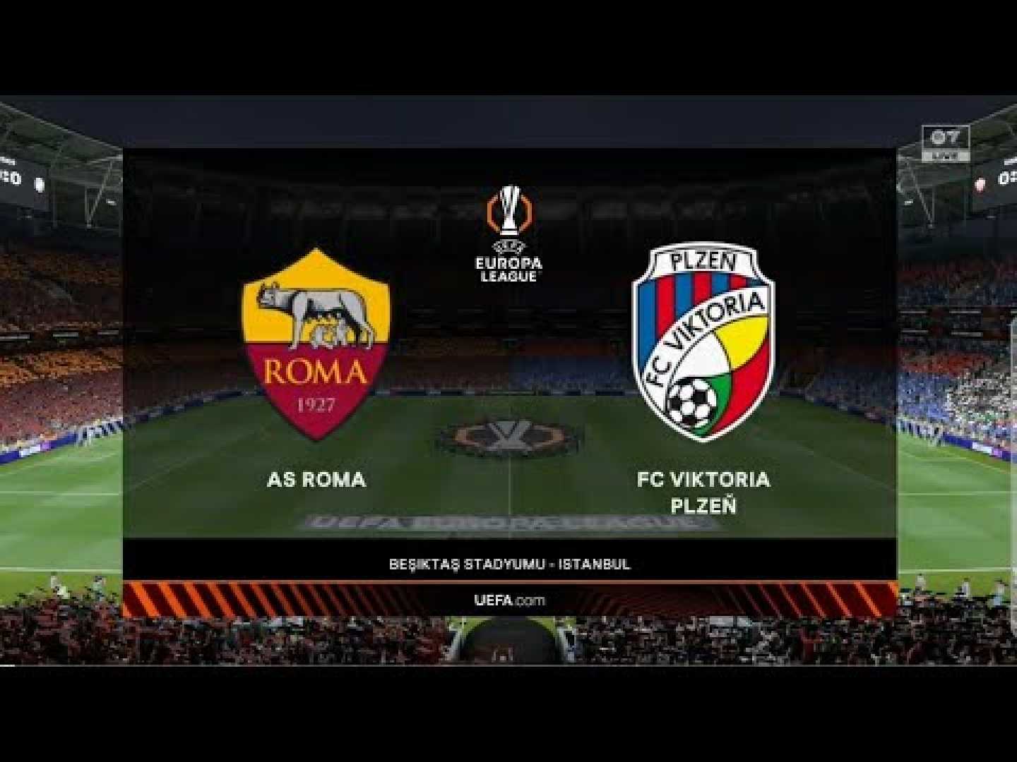 Roma Viktoria Plzen Match Highlights