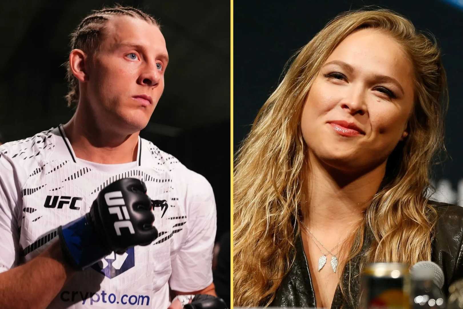 Ronda Rousey Paddy Pimblett Mma