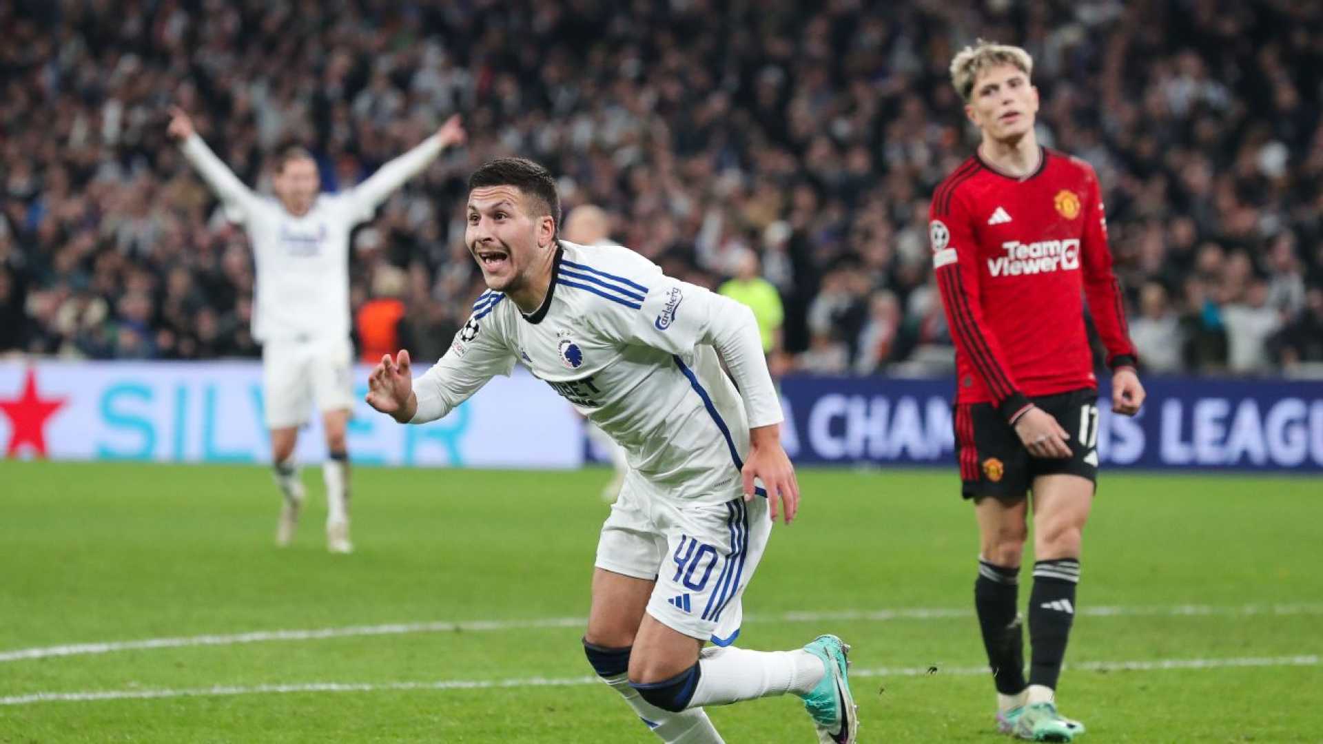 Roony Bardghji Celebrating Football Goal