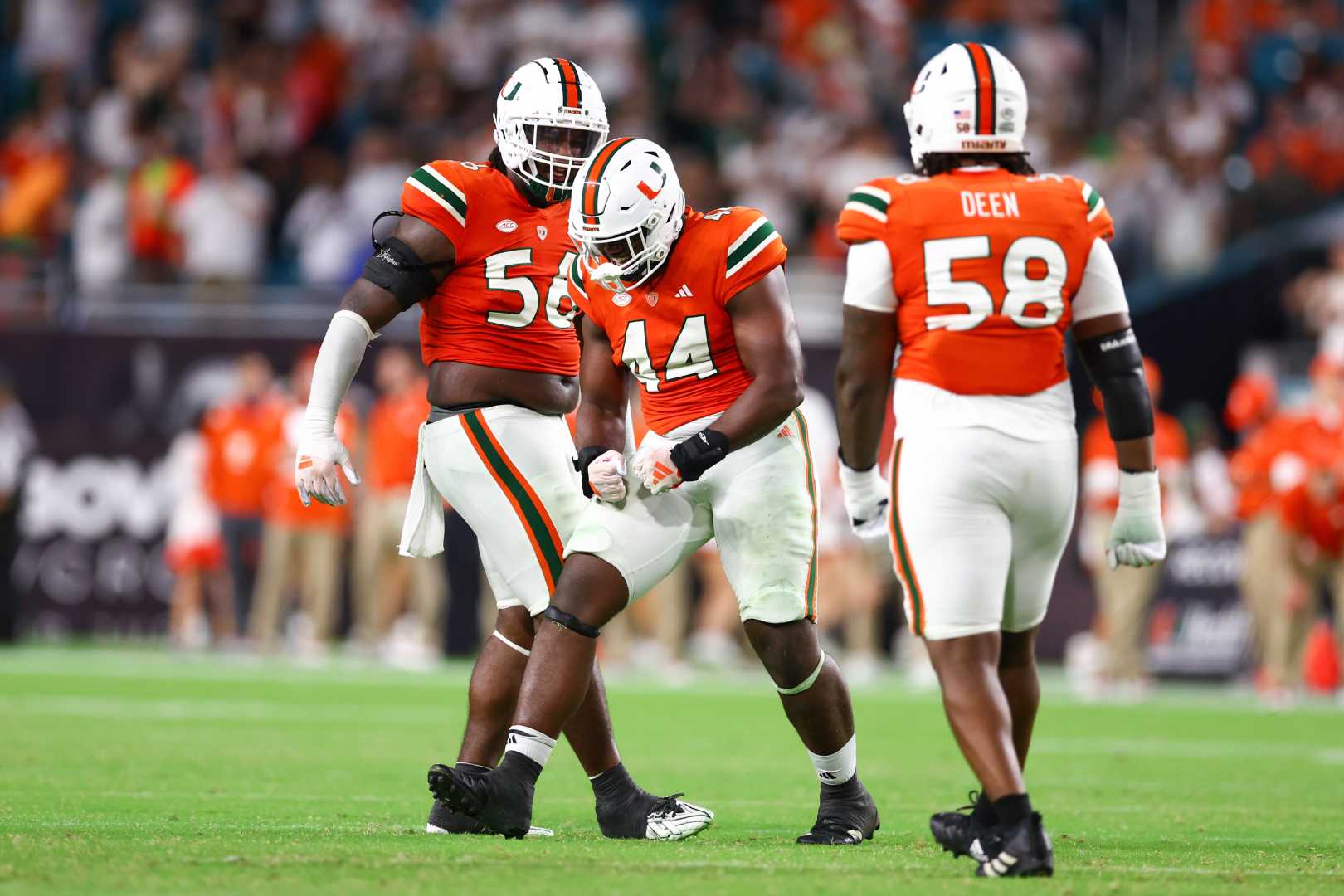 Ruben Bain Jr. Akheem Mesidor Miami Football