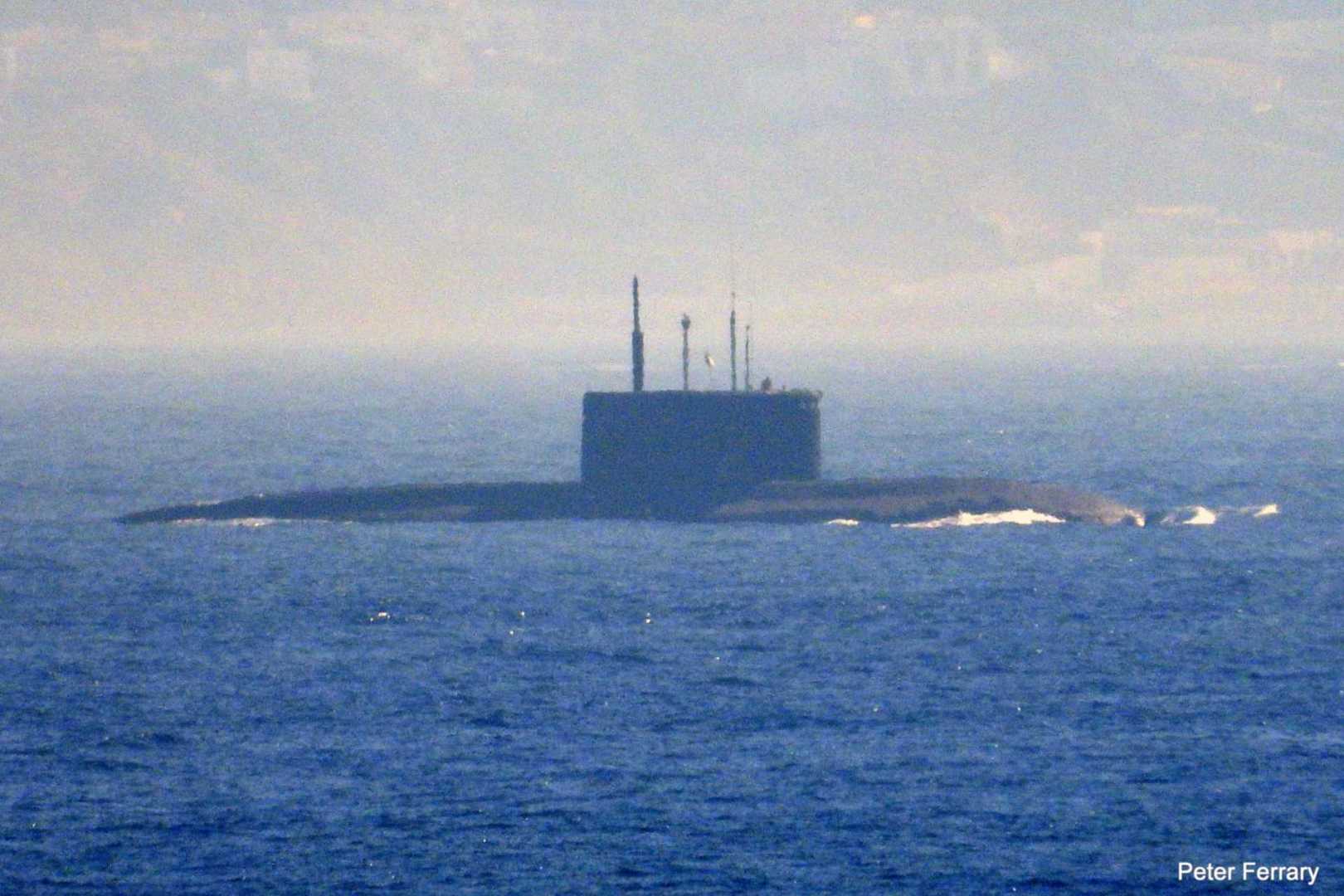 Russian Navy Submarine Fuel Leak Gibraltar