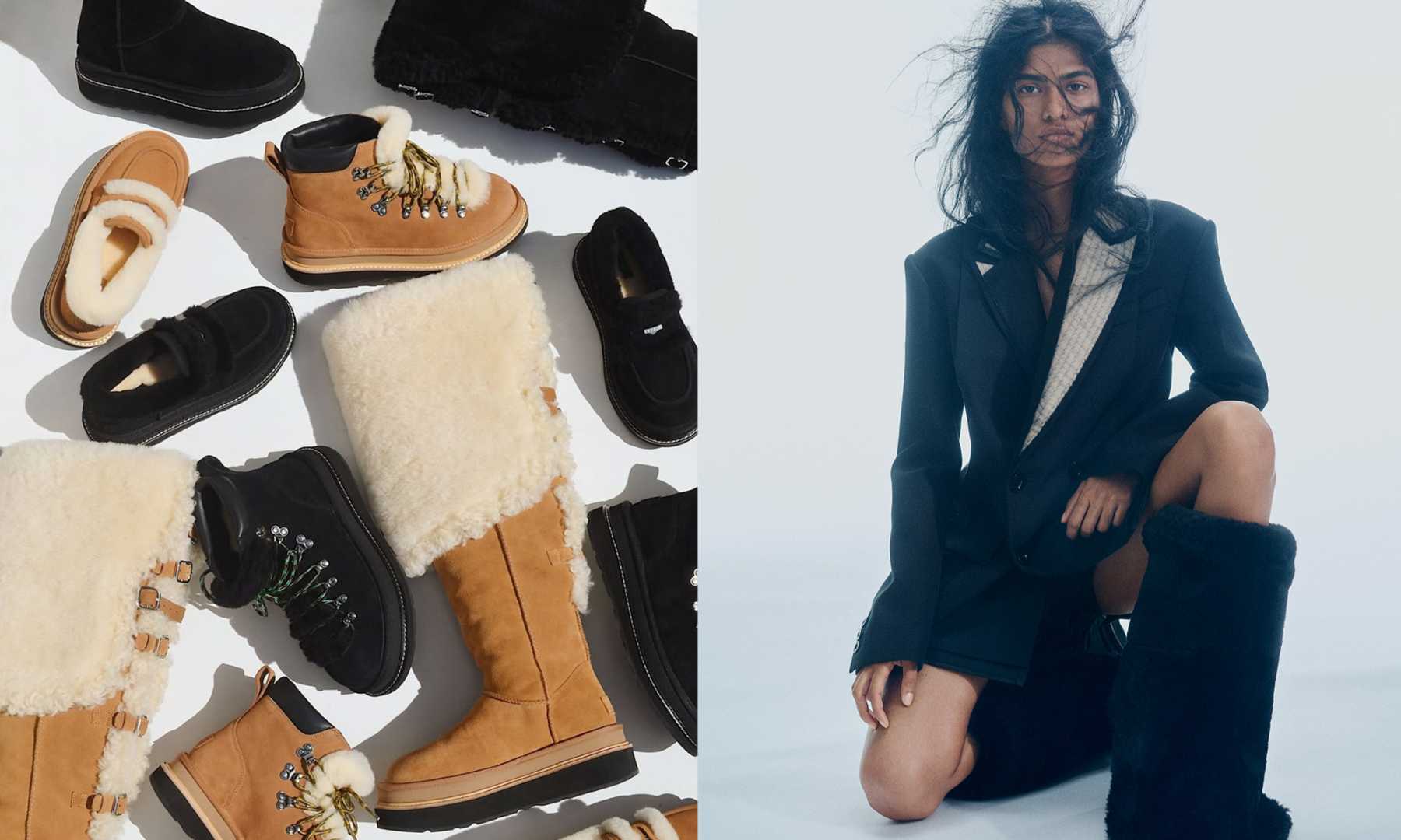 Sacai Ugg Footwear Collaboration 2025
