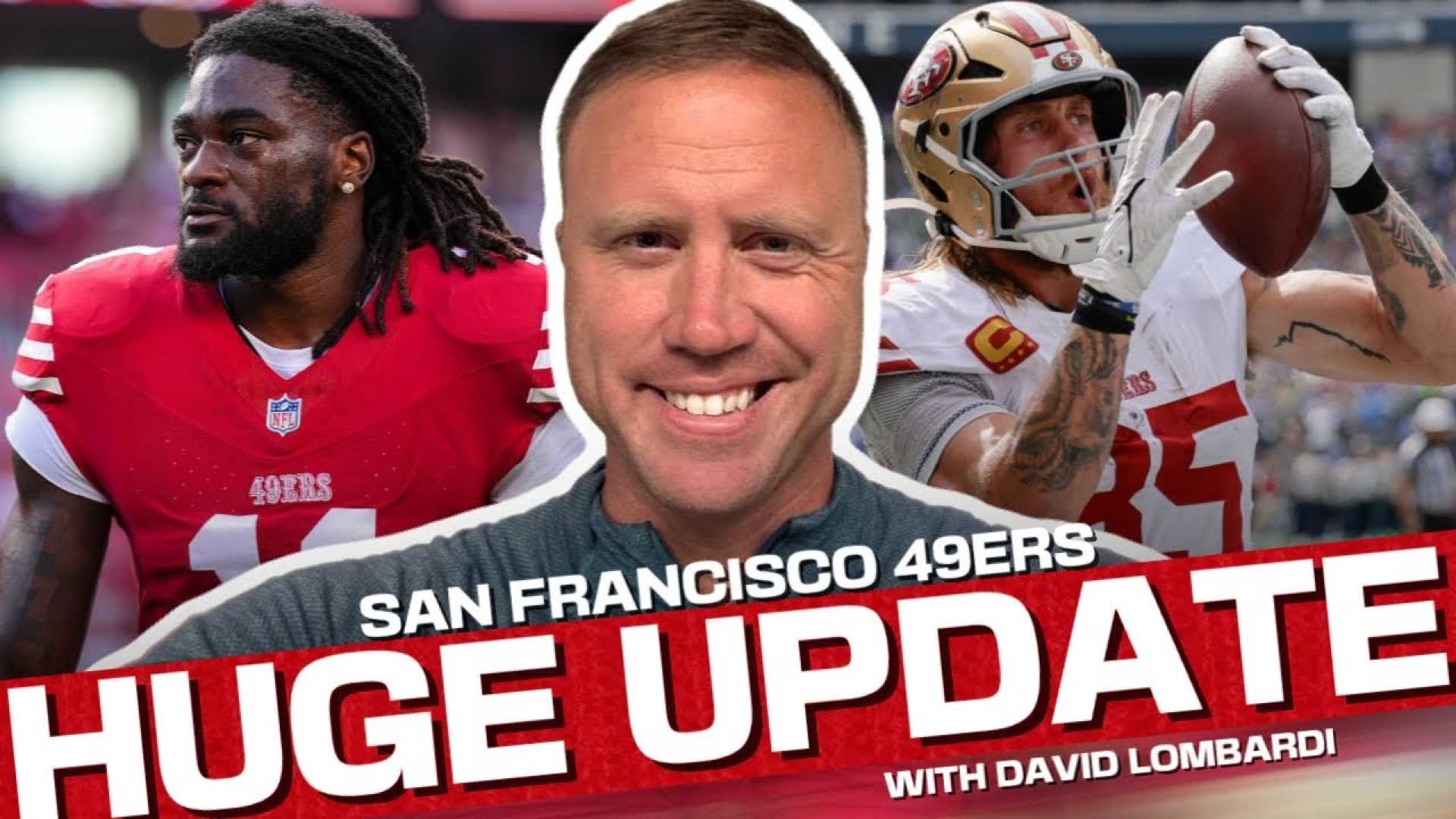 San Francisco 49ers Injury Updates Brandon Aiyuk George Kittle