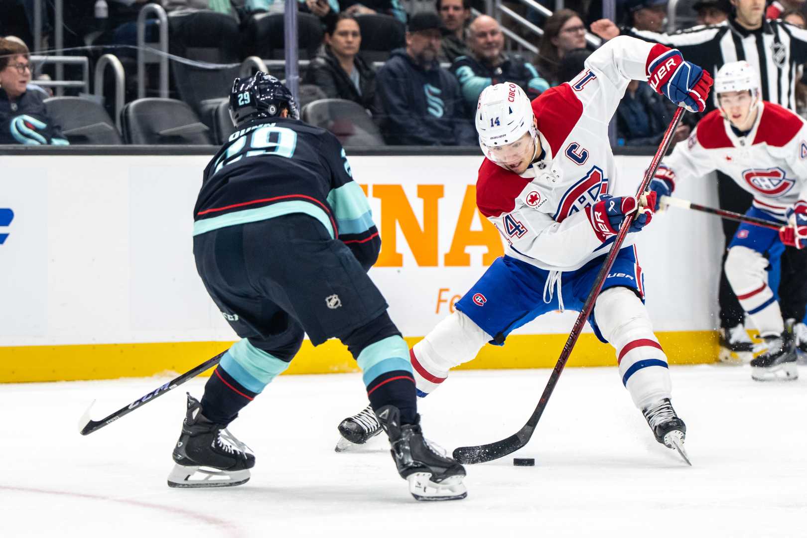 Seattle Kraken Vs Montreal Canadiens Hockey Game