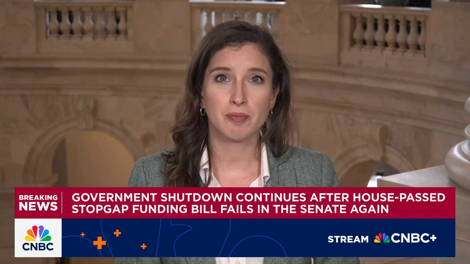 Senate Government Shutdown News
