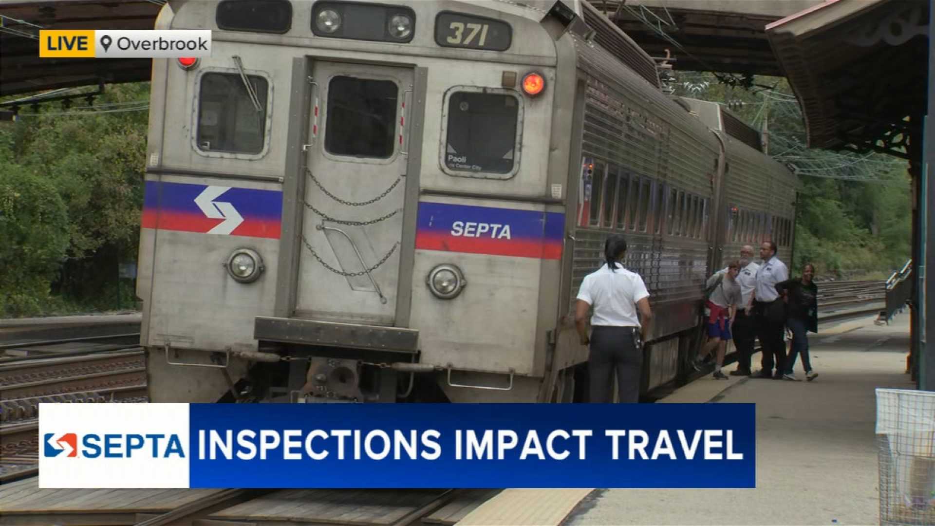 Septa Regional Rail Delays And Inspections
