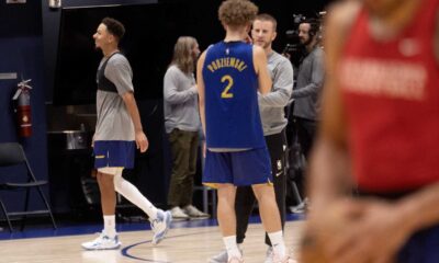 Seth Curry And Stephen Curry Nba Practice