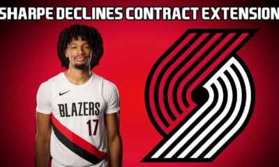 Sharpe Portland Trail Blazers Contract Extension