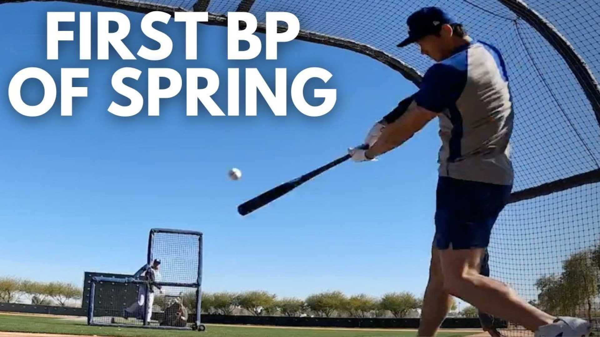 Shohei Ohtani Batting Practice