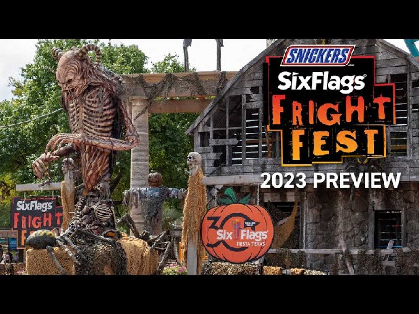 Six Flags Fiesta Texas Fright Fest