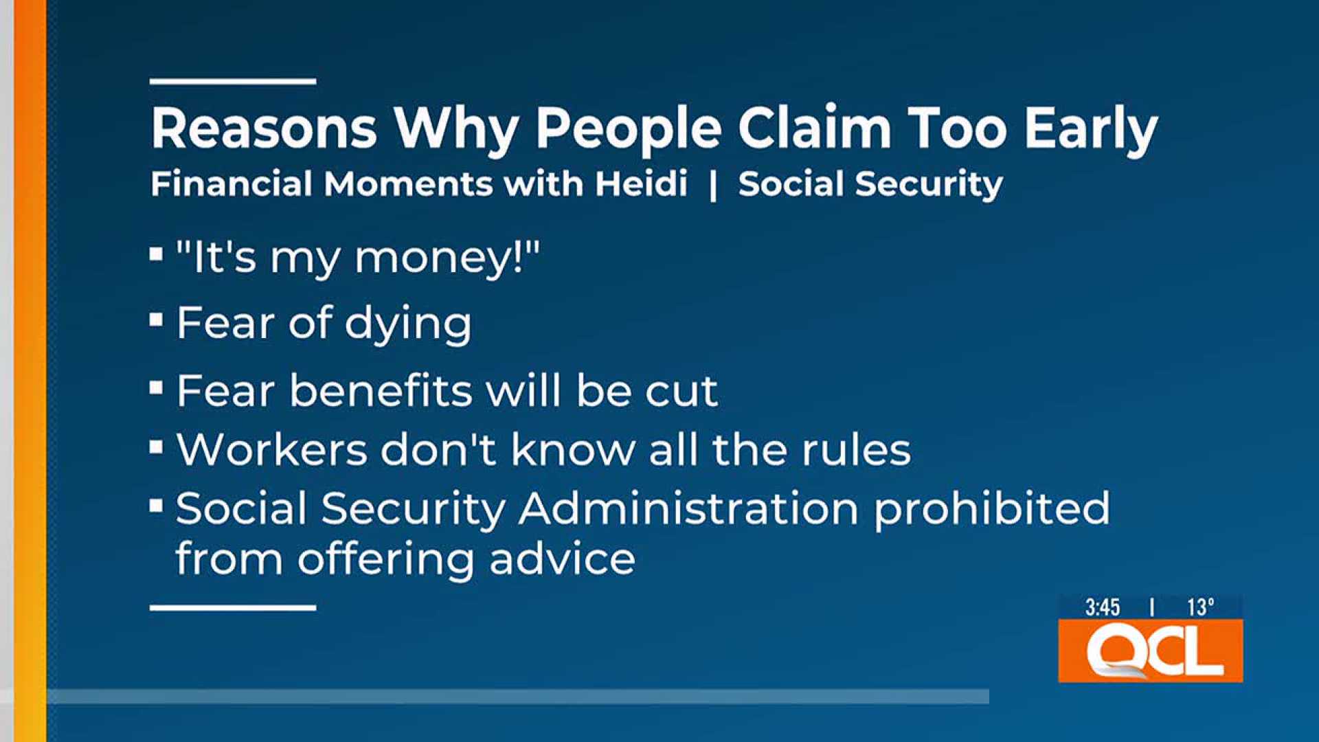 Social Security Benefits Advice