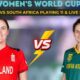 South Africa Women Vs England Women Cricket Match 2025