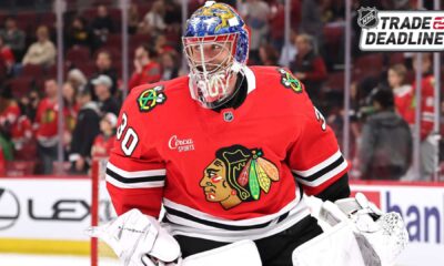 Spencer Knight Blackhawks Goalie Chicago