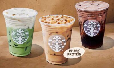 Starbucks Protein Lattes And Cold Foam Drinks