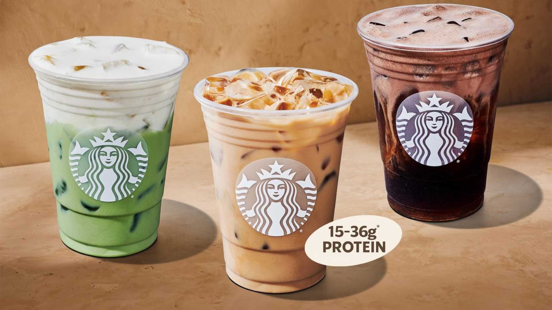 Starbucks Protein Lattes And Cold Foam Drinks
