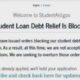Student Loan Relief Program Update