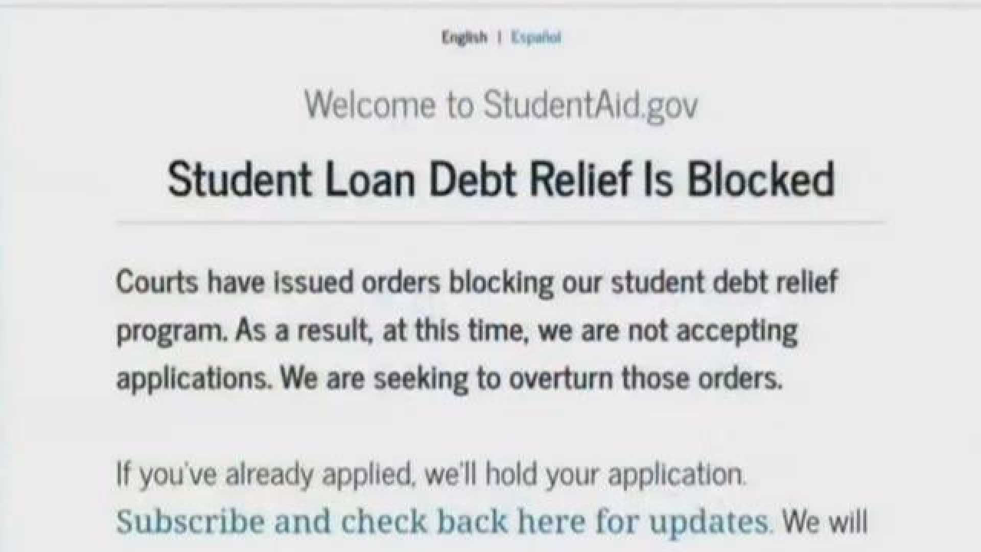 Student Loan Relief Program Update