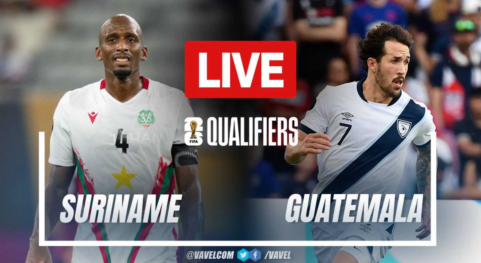 Suriname Guatemala World Cup Qualifiers