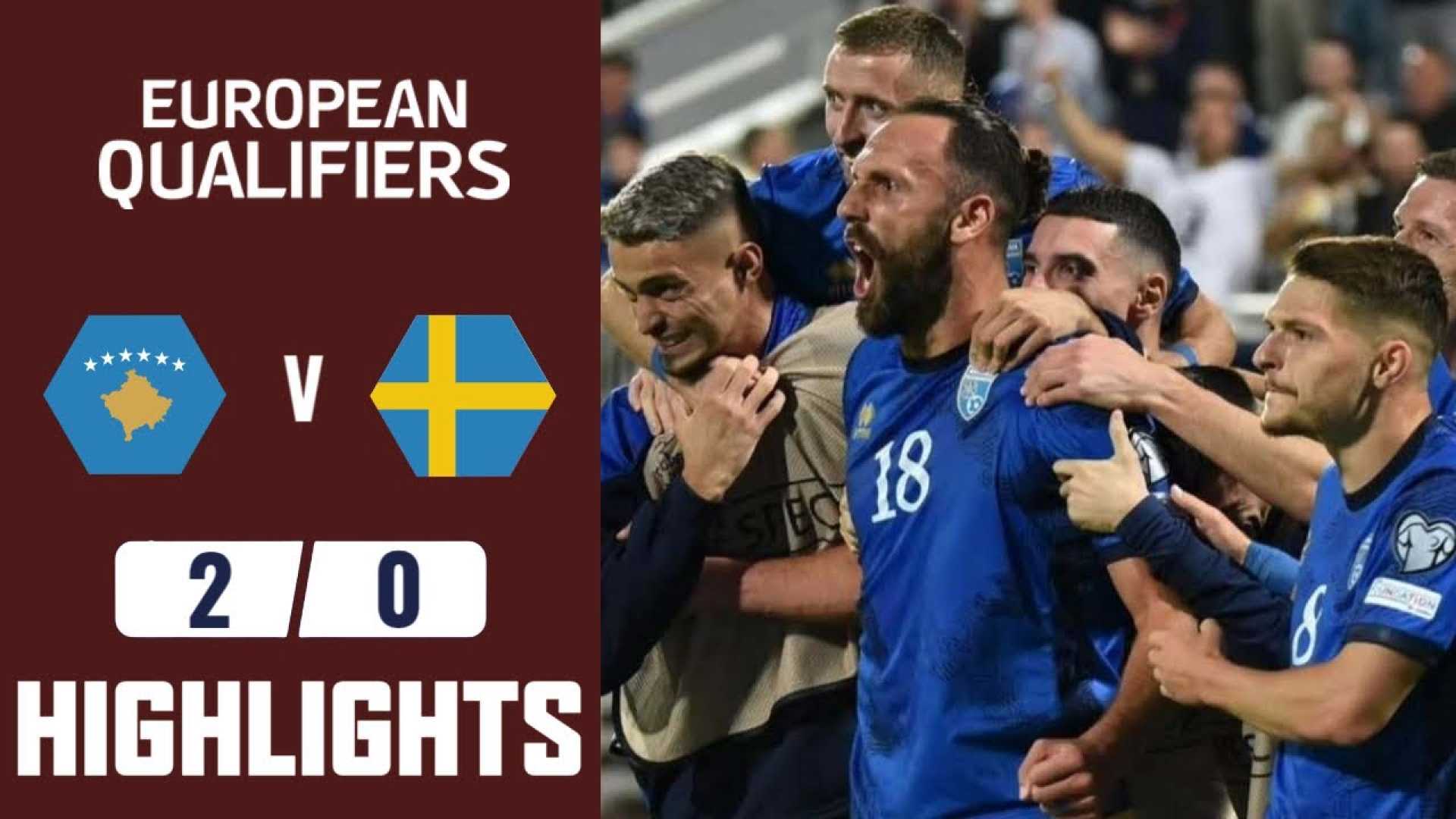 Sweden Kosovo World Cup Qualifier