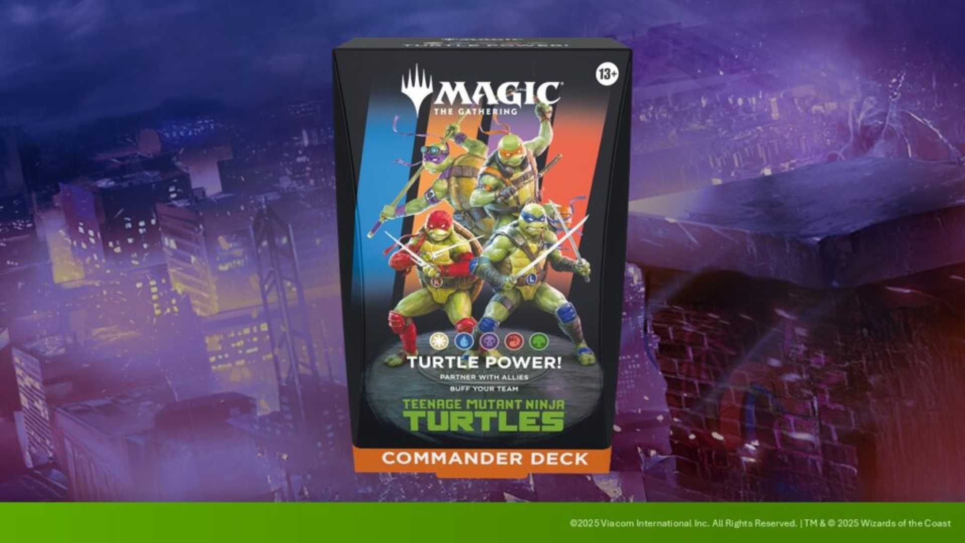 Teenage Mutant Ninja Turtles Magic The Gathering Deck