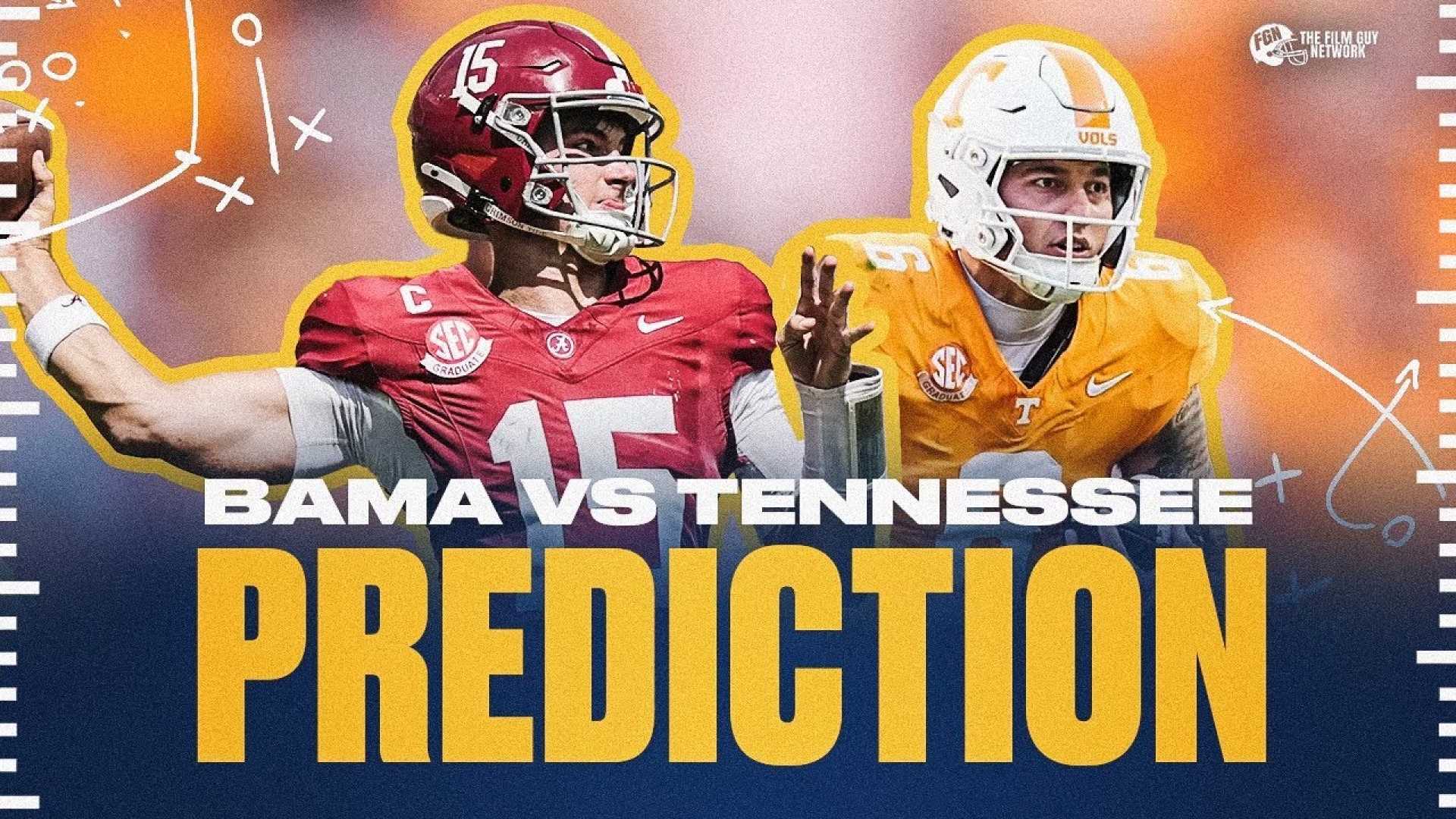 Tennessee Vs Alabama College Football Showdown
