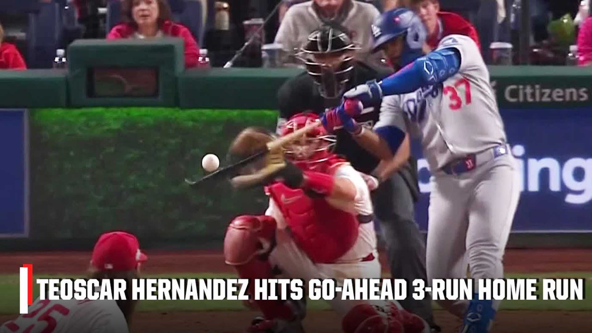Teoscar Hernández Three Run Home Run