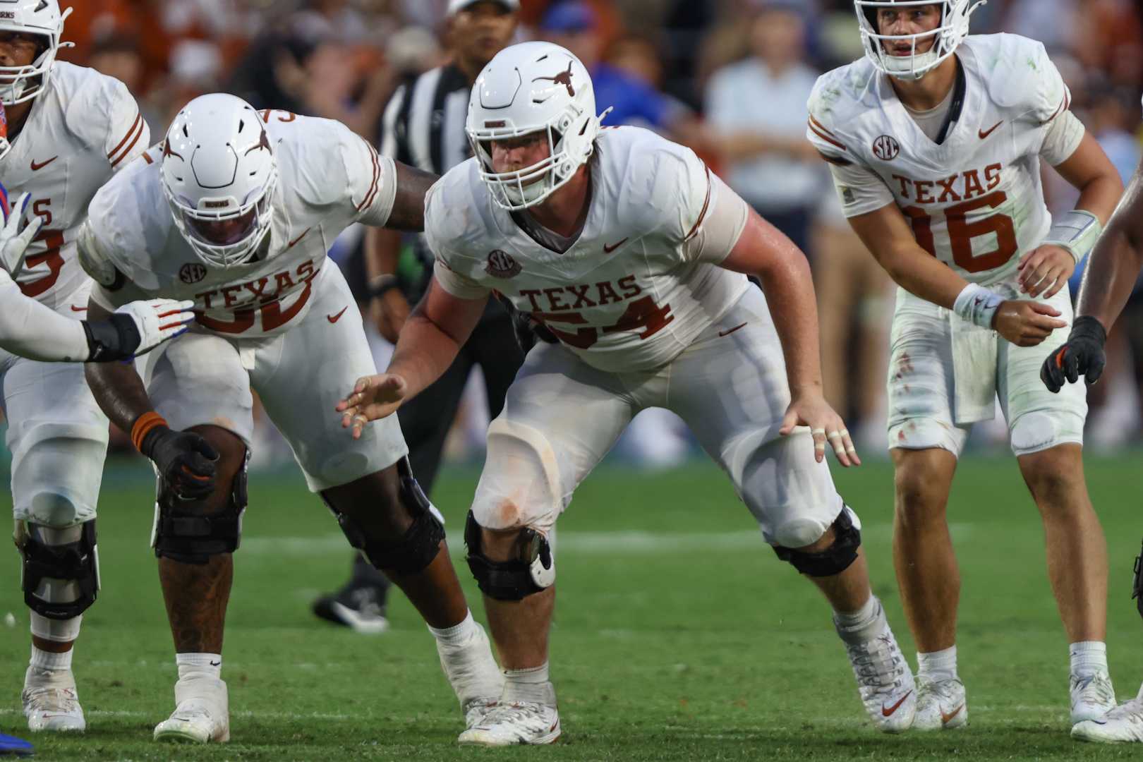 Texas Longhorns Football Offensive Line Struggles