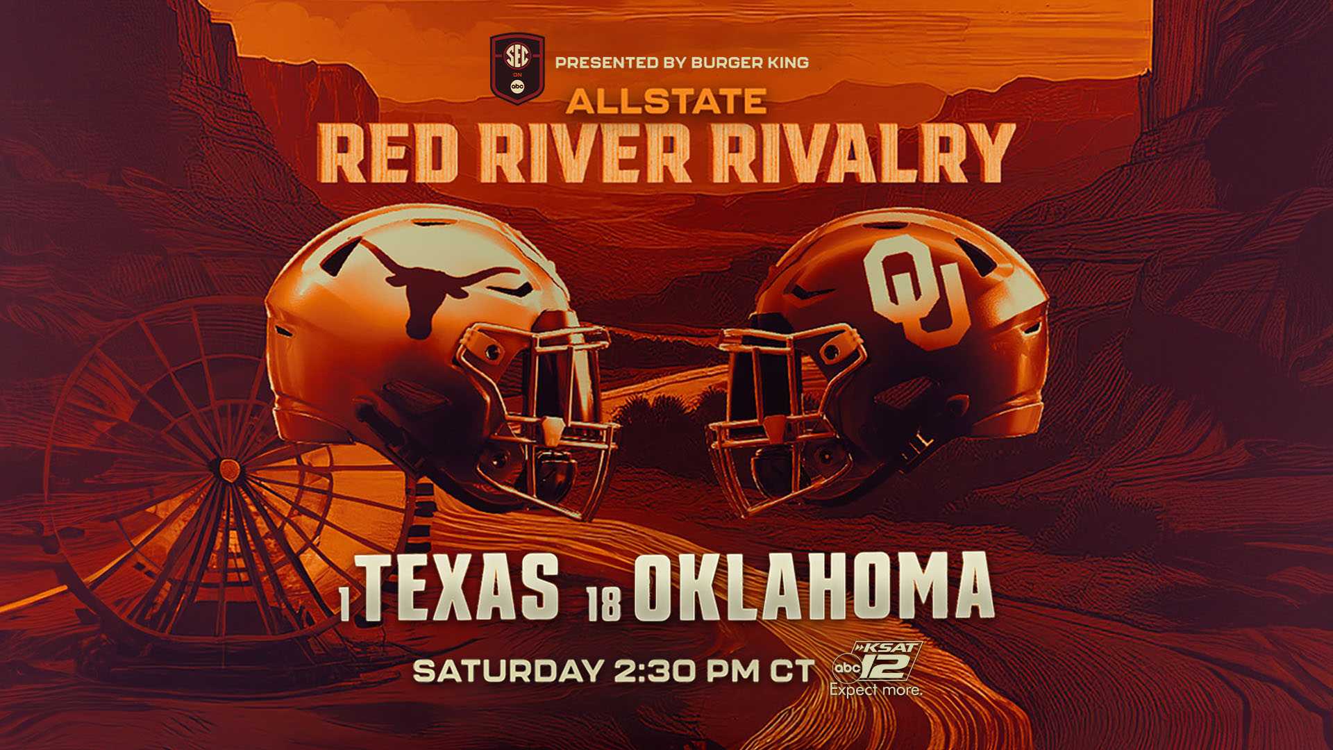 Texas Longhorns Red River Showdown