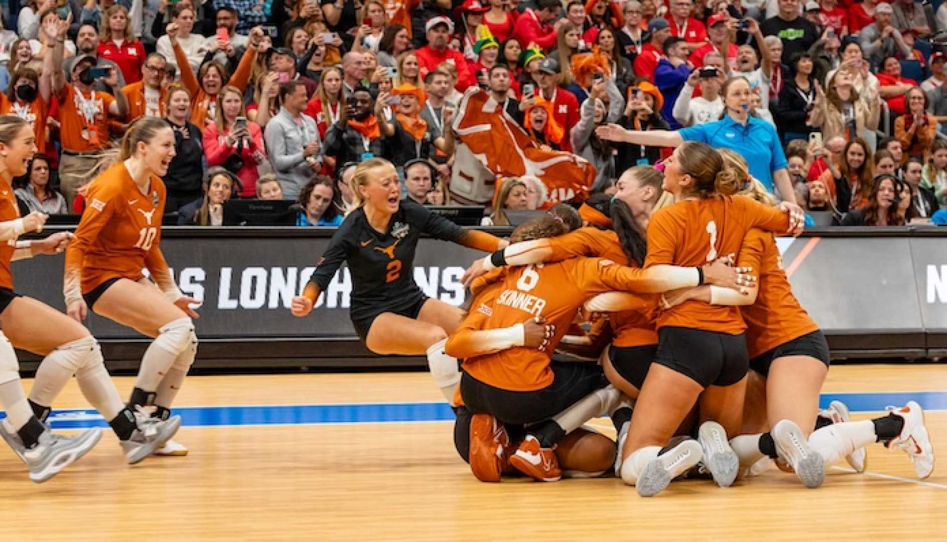 Texas Longhorns Volleyball Match