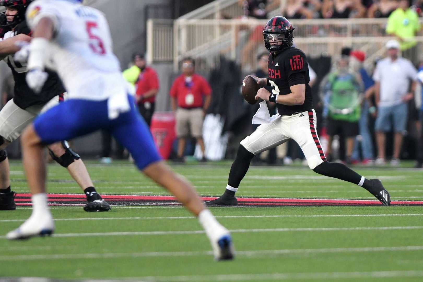 Texas Tech Quarterback Morton Injury Kansas Game