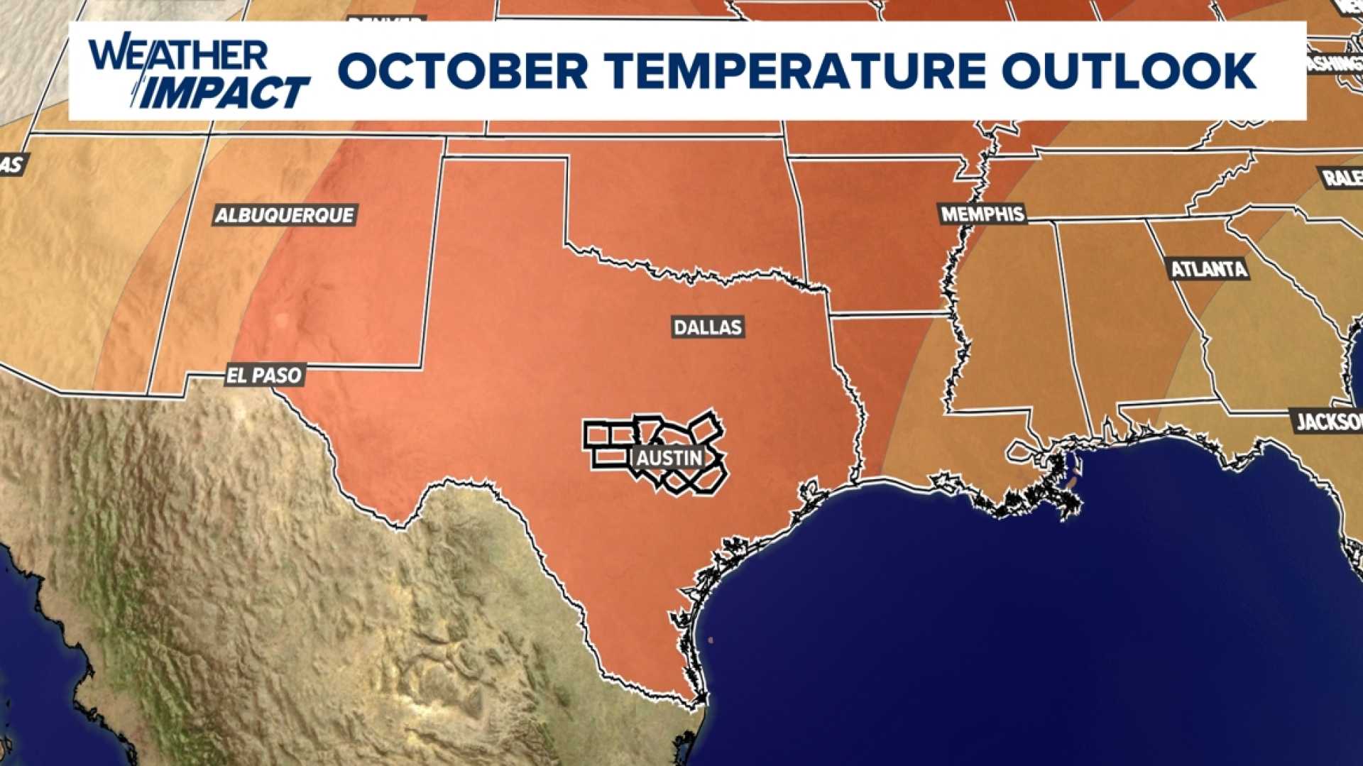 Texas Weather Forecast October 2025