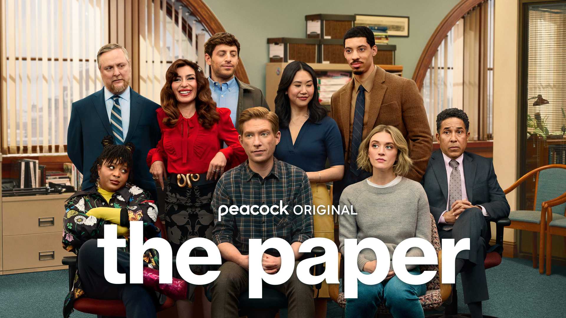 The Paper Tv Show Promotion Poster