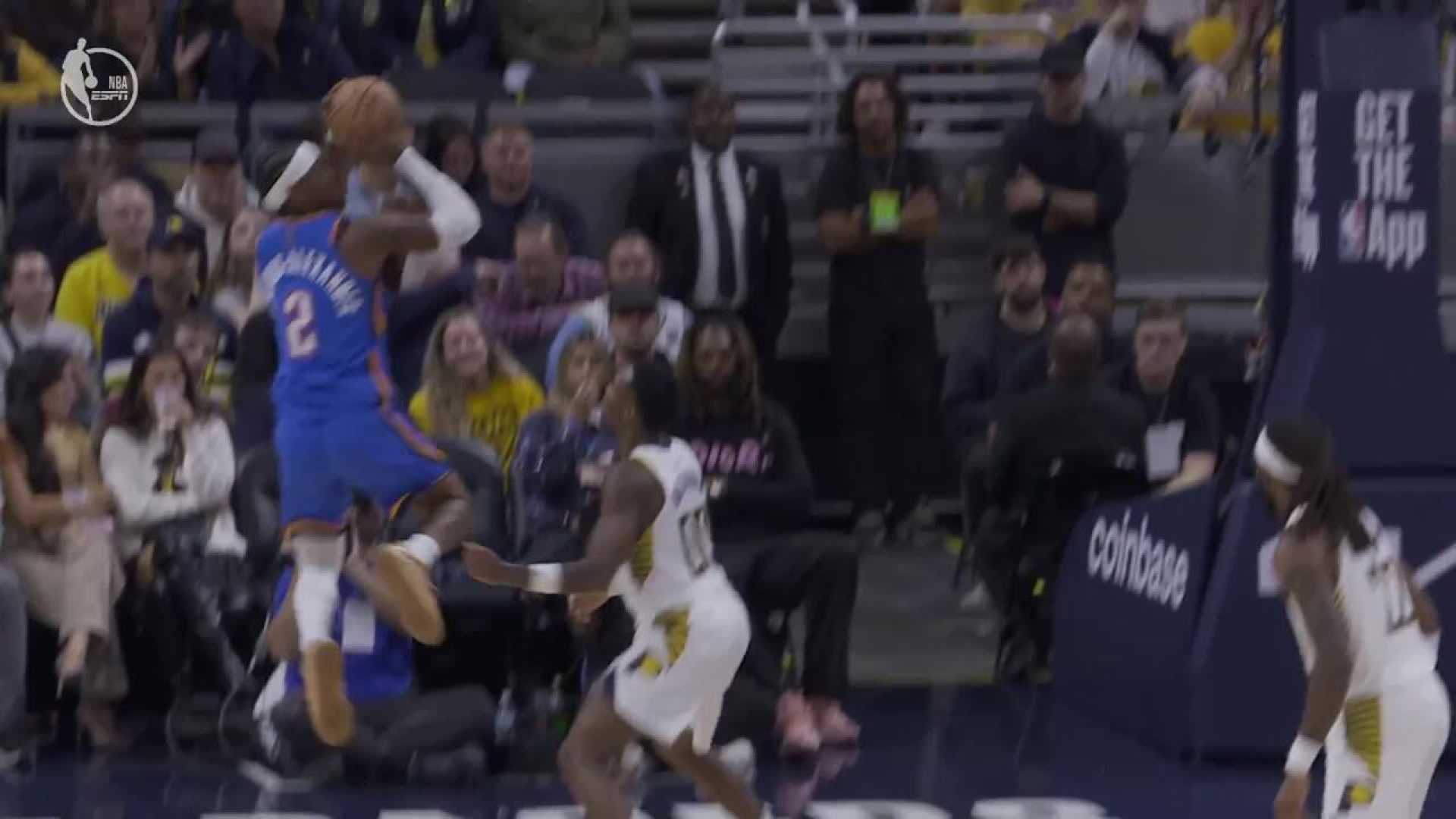 Thunder Pacers Double Overtime Game