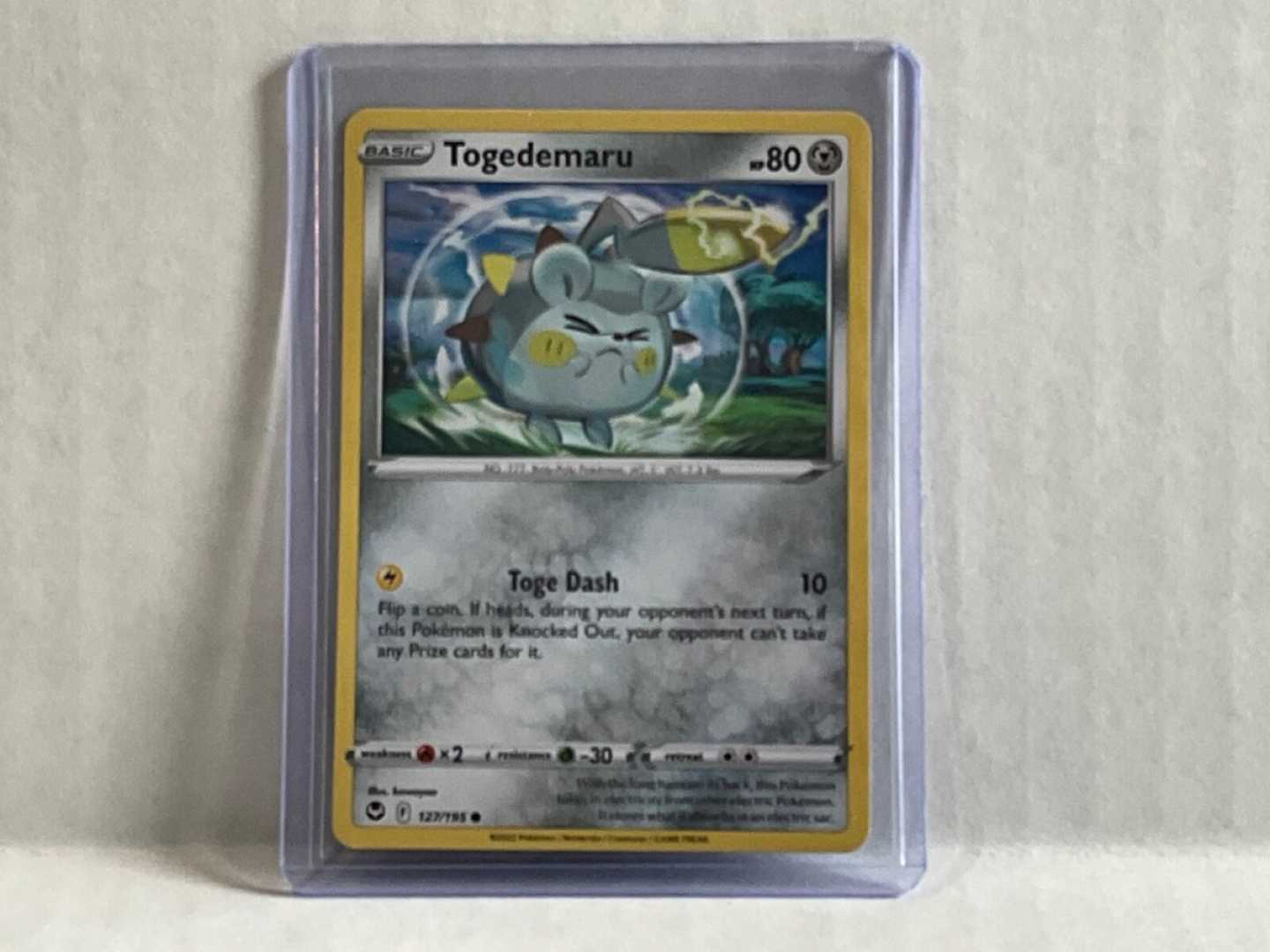 Togedemaru Special Illustration Rare Card