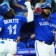 Toronto Blue Jays Players In Action