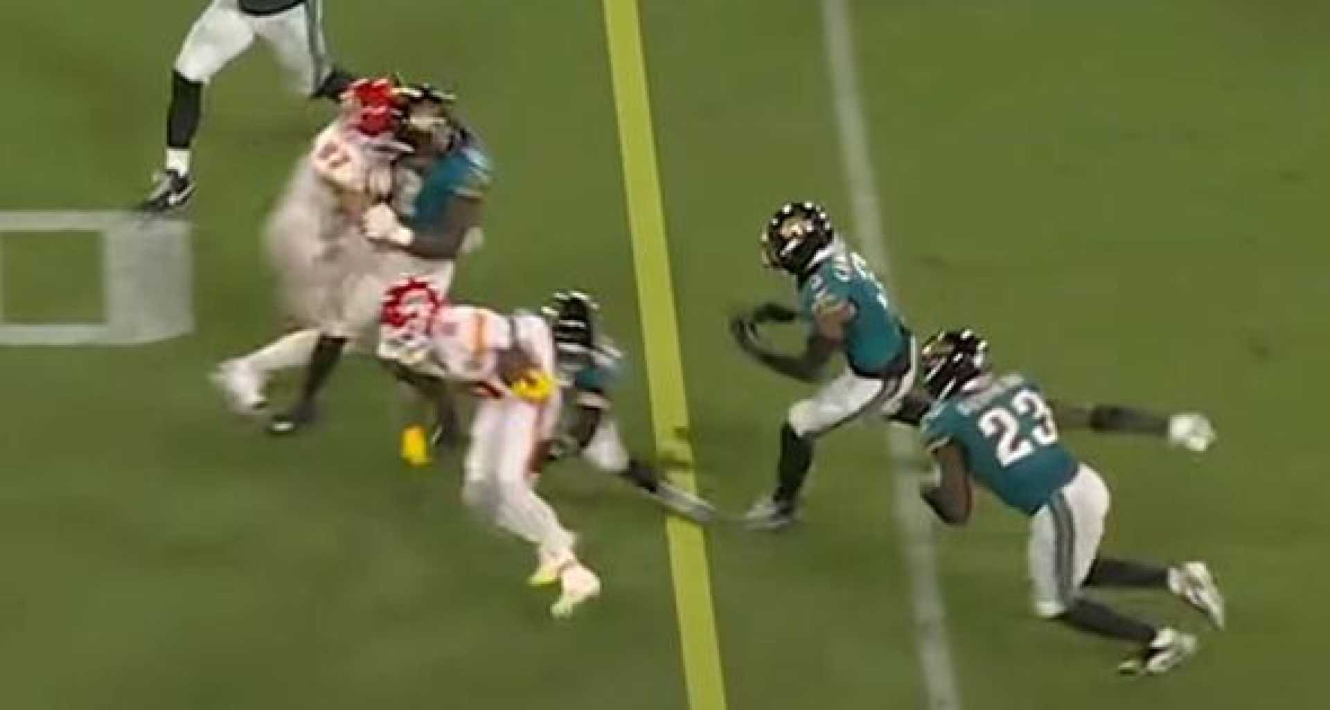 Travis Kelce Kansas City Chiefs Jacksonville Jaguars