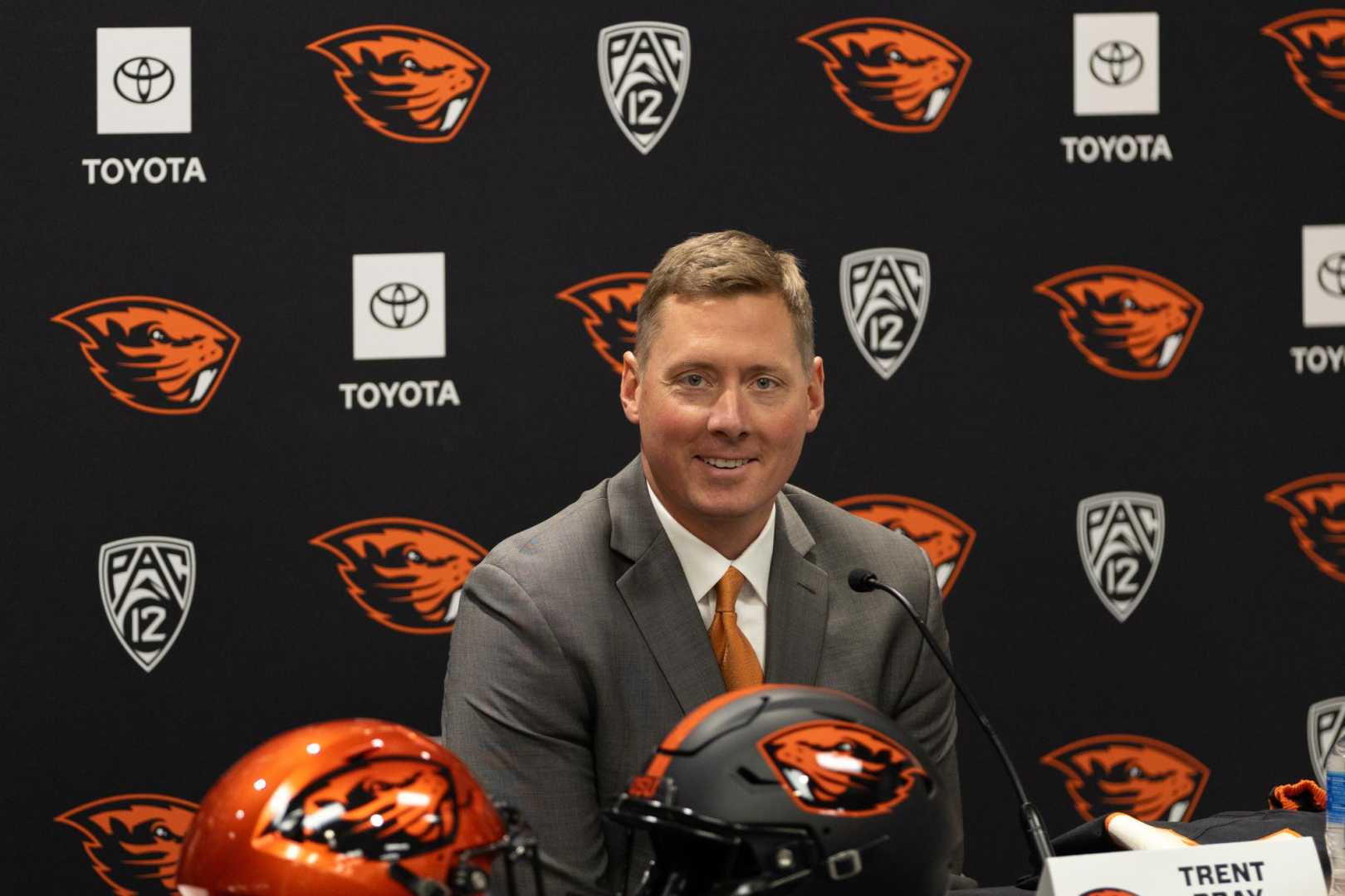 Trent Bray Oregon State Football Coach