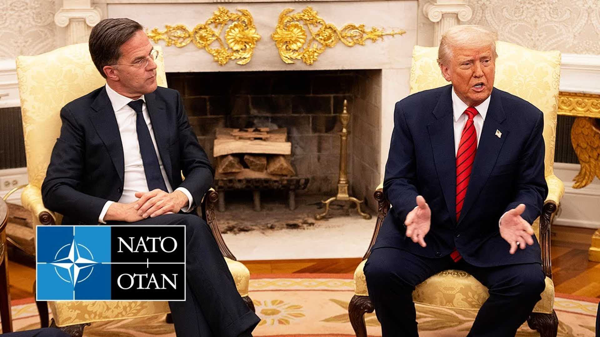 Trump And Nato Secretary General Mark Rutte