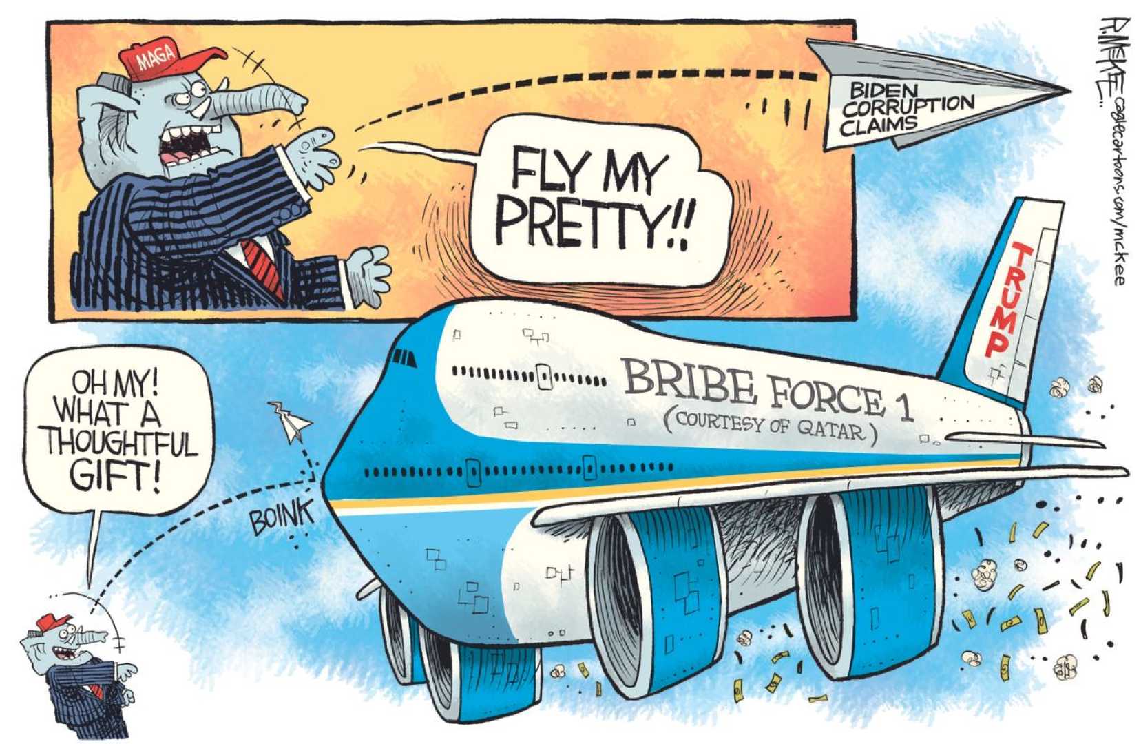 Trump Cognitive Test Air Force One