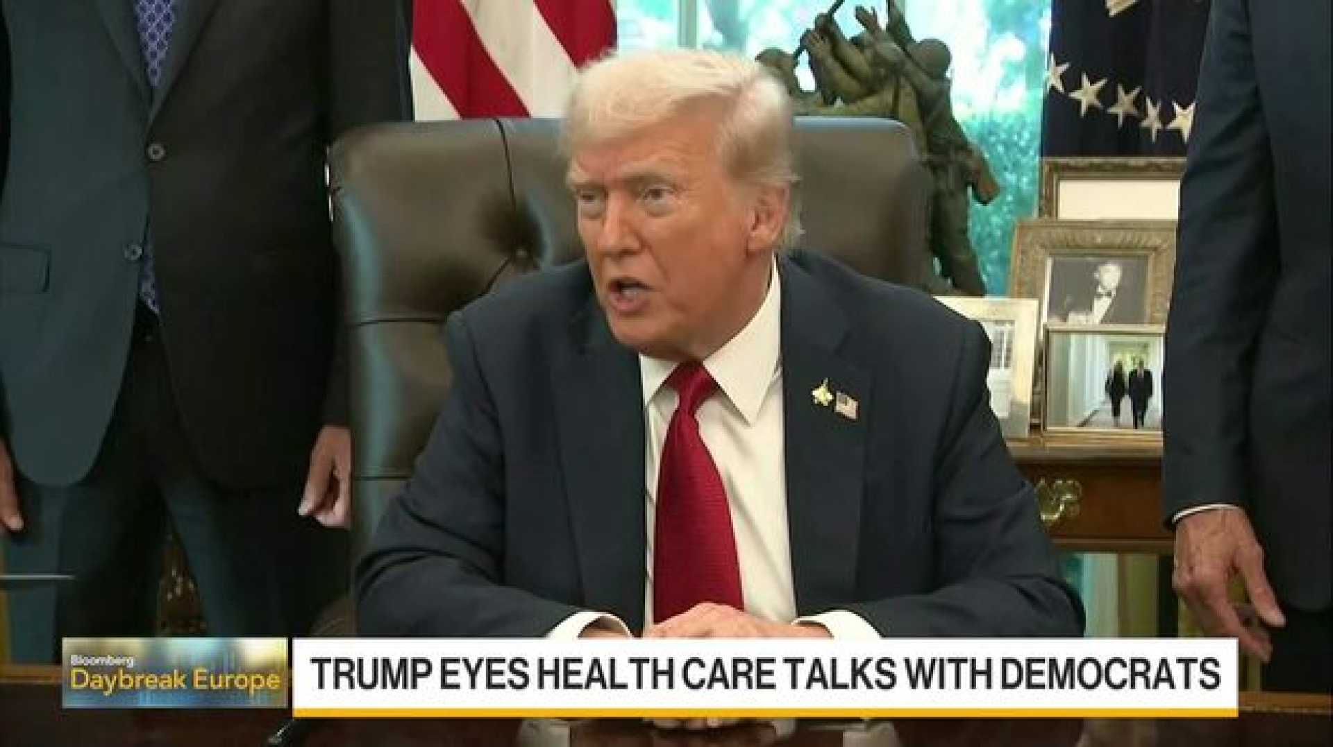 Trump Health Care Negotiations Government Shutdown