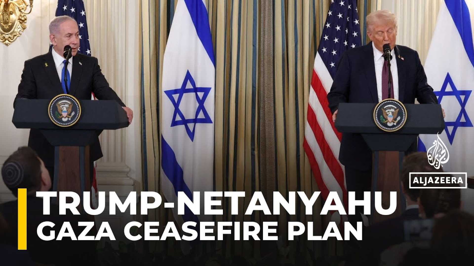Trump Netanyahu Gaza Ceasefire Plan