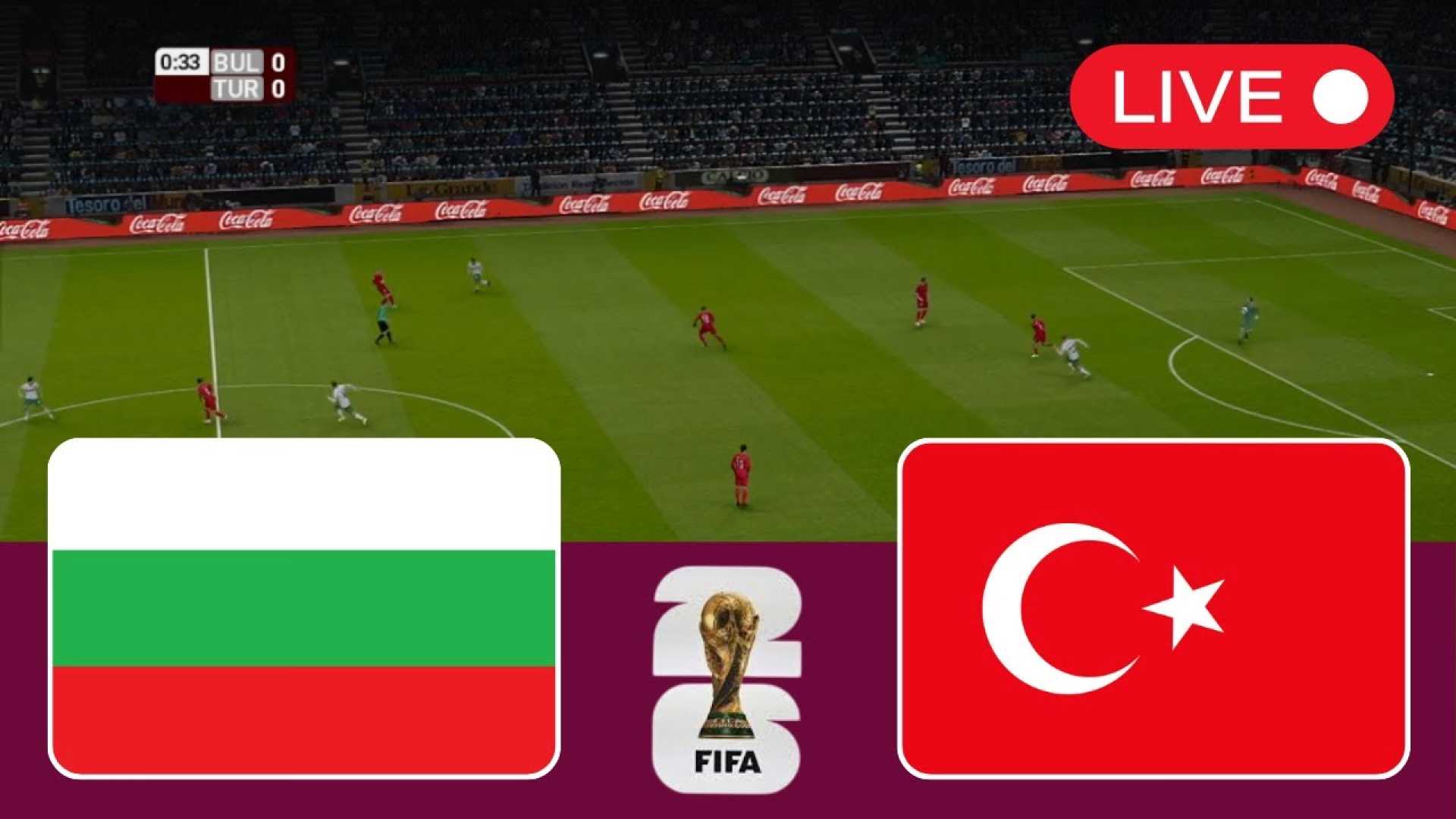 Turkey Bulgaria Football Match October 2025