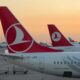 Turkish Airlines Airplane Yerevan Armenia