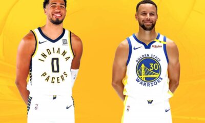 Tyrese Haliburton Steph Curry Basketball