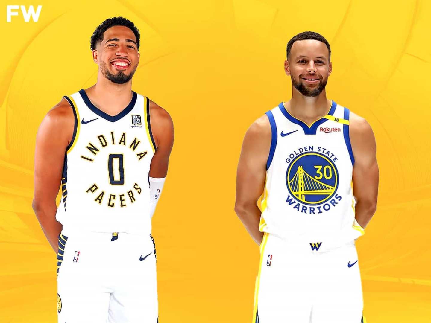 Tyrese Haliburton Steph Curry Basketball