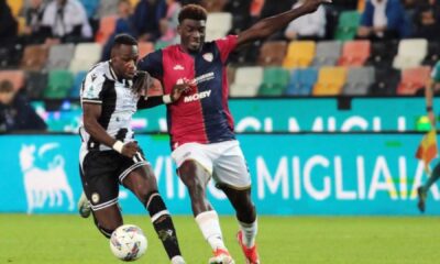Udinese Cagliari Serie A Match