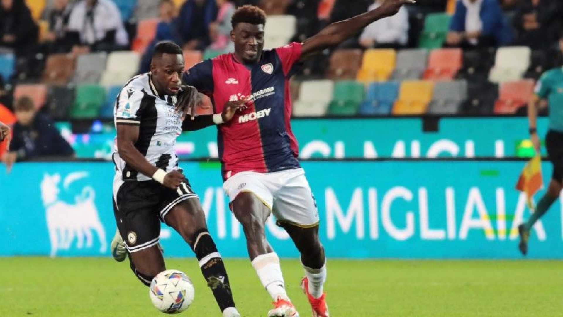 Udinese Cagliari Serie A Match